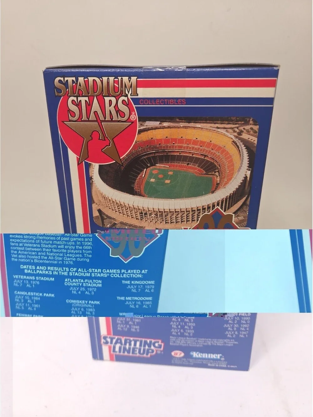 1996 Kenner Starting Lineup Stadium Stars The Kingdome Jay Buhner Limited Ed 6
